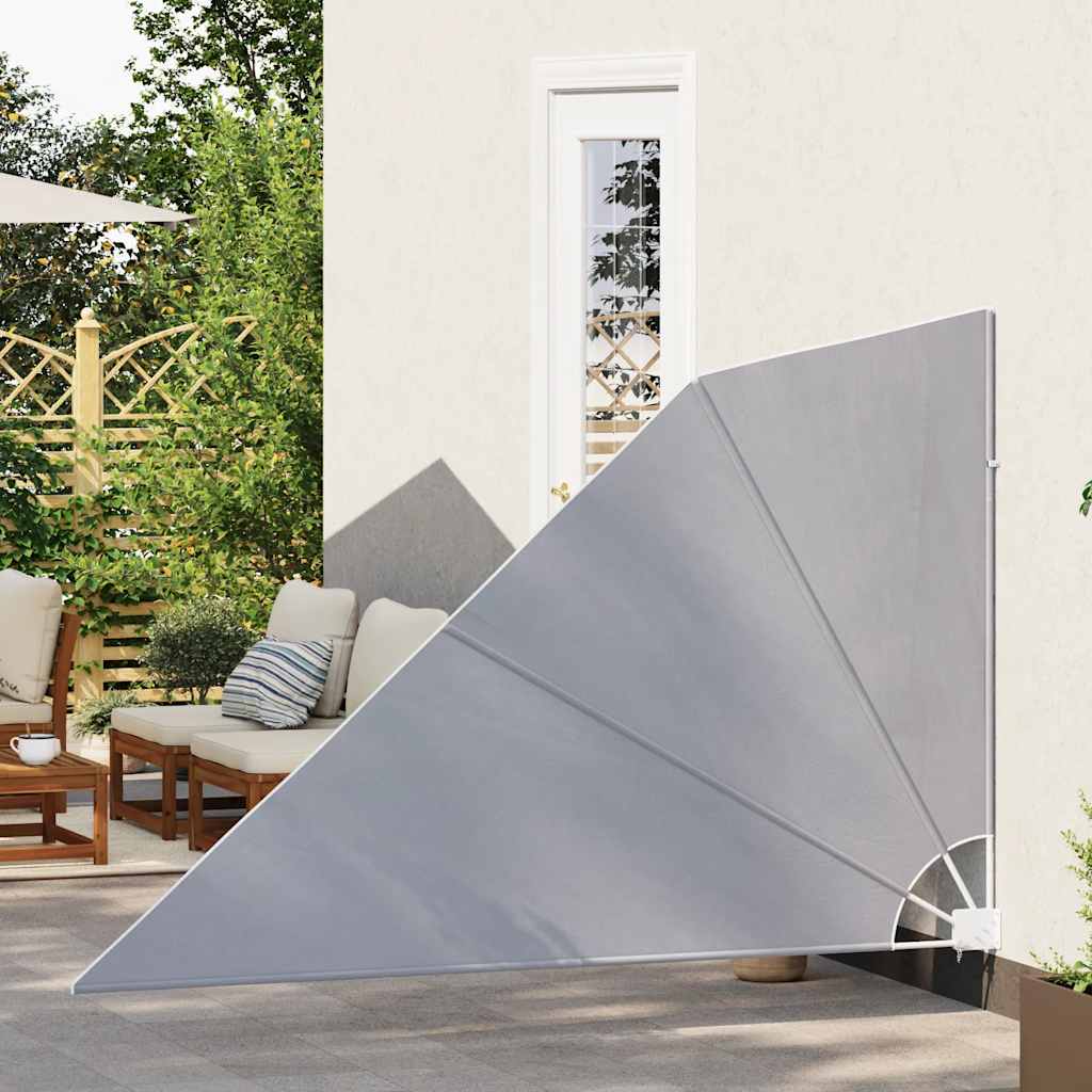Vidaxx faltbarer Balkonschirm 160x240 cm grau