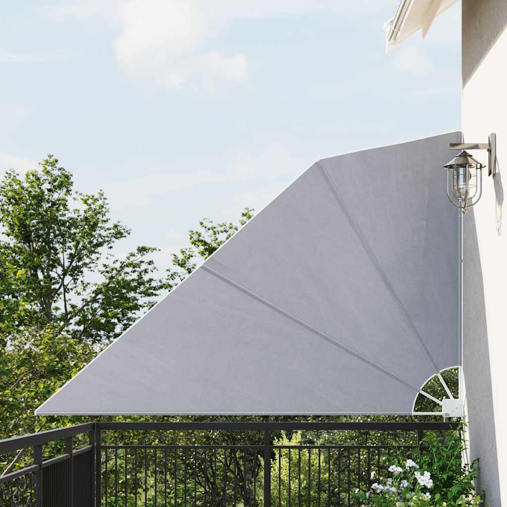 Vidaxx faltbarer Balkonschirm 160x240 cm grau