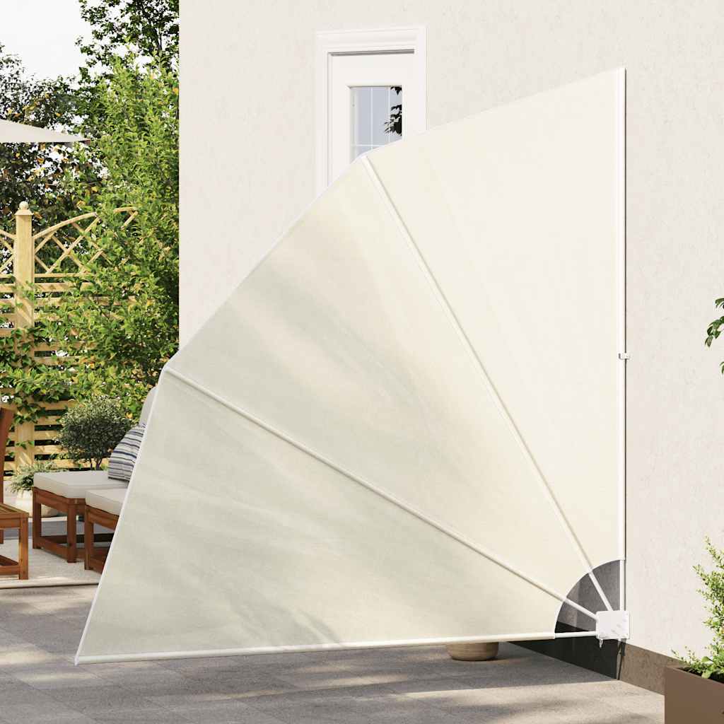 Vidaxx faltbarer Balkonschirm 210x210 cm creme
