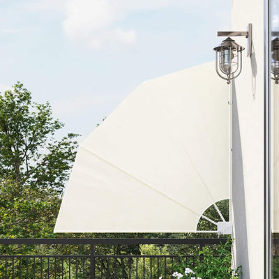 Vidaxx faltbarer Balkonschirm 140x140 cm creme