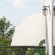 Vidaxx faltbarer Balkonschirm 140x140 cm creme