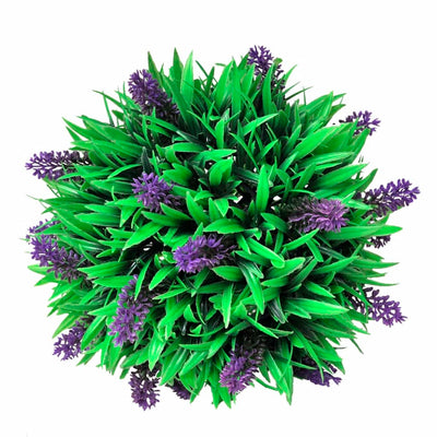 VIDAXL 2-teilweise künstlicher Bxussen-Kugel mit Lavendel 28 cm