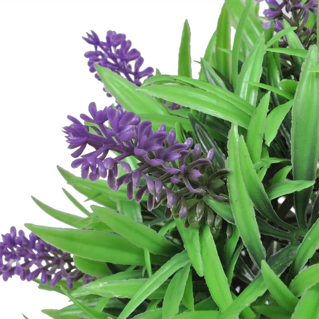 VIDAXL 2-teilweise künstlicher Bxussen-Kugel mit Lavendel 28 cm