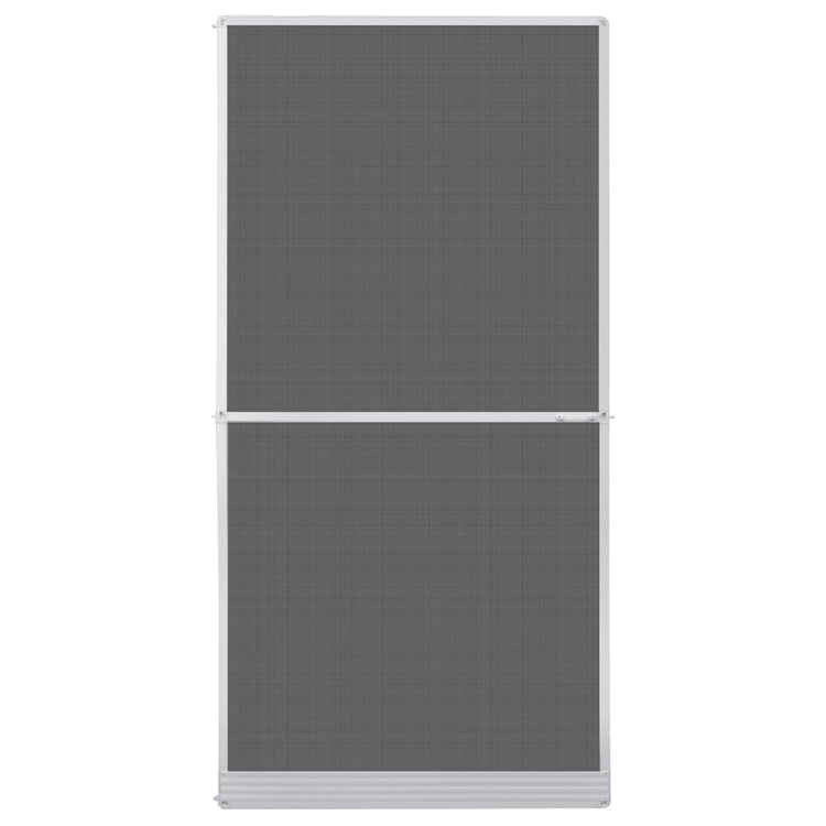 Vidaxl -Bildschirmtür mit Scharnieren 120x240 cm weiß