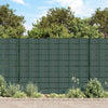 Vidaxl Garden Screen 70x0,19 M PVC Grün