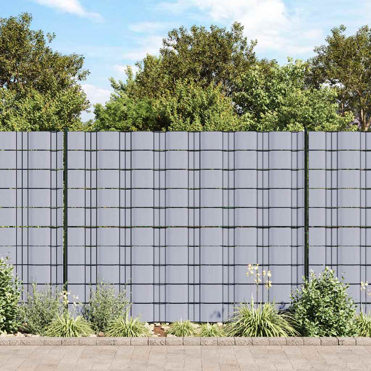 Vidaxl Garden Screen 70x0,19 M PVC Hellgrau