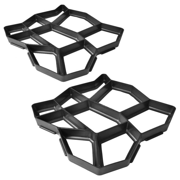 Vidaxl Mal für Gartenpolster 42 x 42 x 4 cm Set von 2