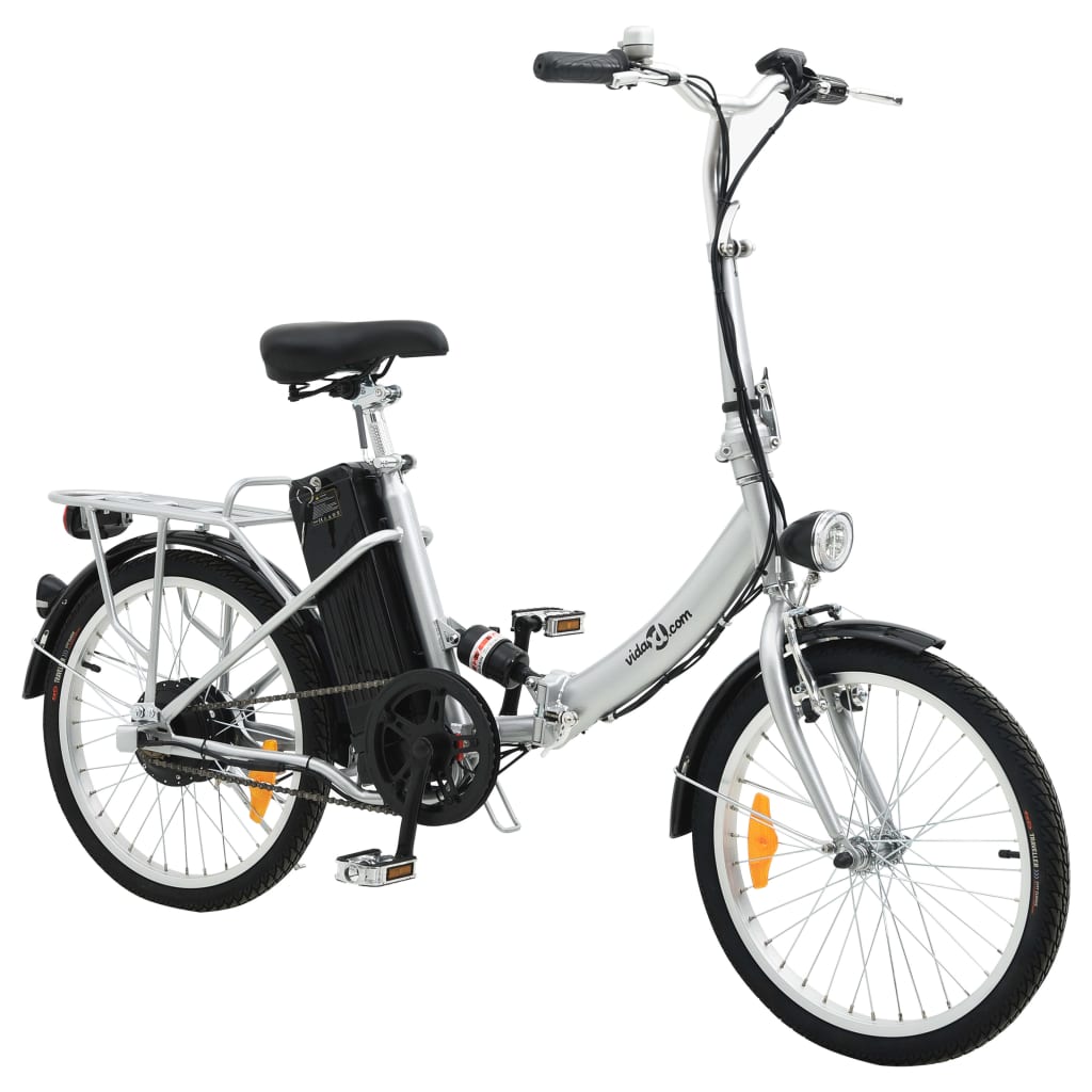 Vidaxl Elektrofahrrad faltbar mit Li-Ionen-Batterie-Aluminiumlegierung
