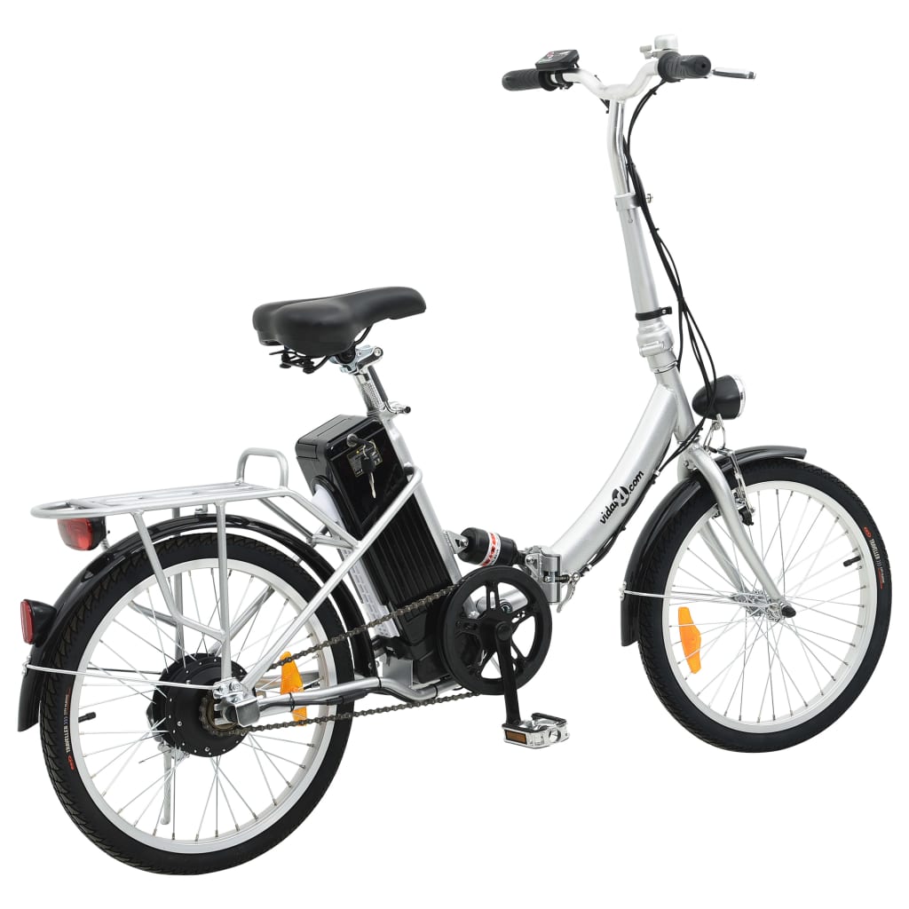 Vidaxl Elektrofahrrad faltbar mit Li-Ionen-Batterie-Aluminiumlegierung