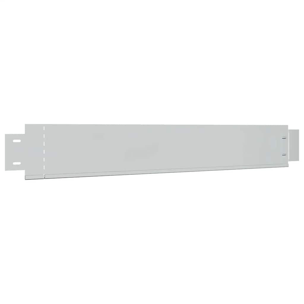 VIDAXL 5 ST Grasboard Flexible 100x14 cm verzinkter Stahl