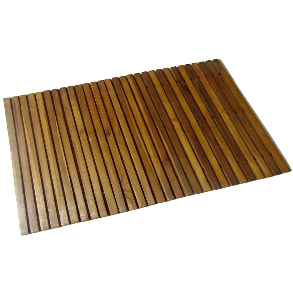 Vidaxl Bademat 80x50 cm Akazieholz