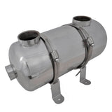 Vidaxl Schwimmbad Wärmetauscher 355 x 134 mm 40 kW - afbeelding 1