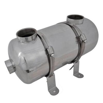 Vidaxl Schwimmbad Wärmetauscher 355 x 134 mm 40 kW