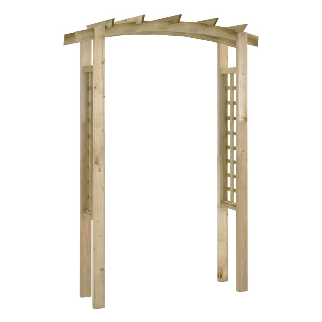 Vidaxl Gartenbogen 150x60x210 cm Holz