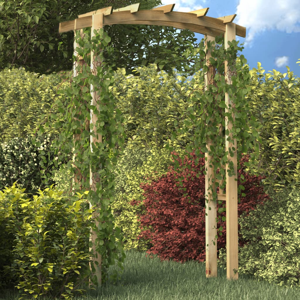 Vidaxl Gartenbogen 150x60x210 cm Holz