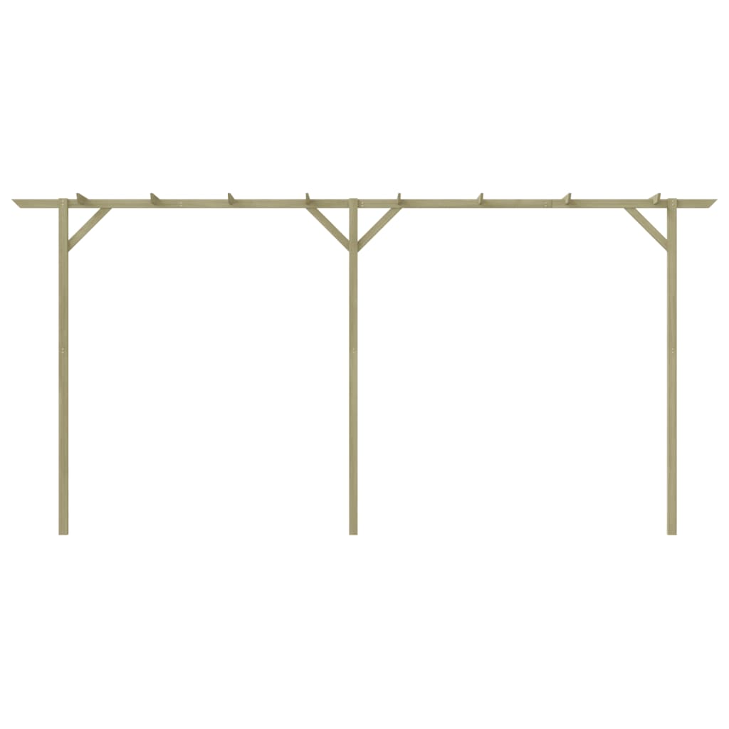 Vidaxl Pergola 410x40x203 cm Holz