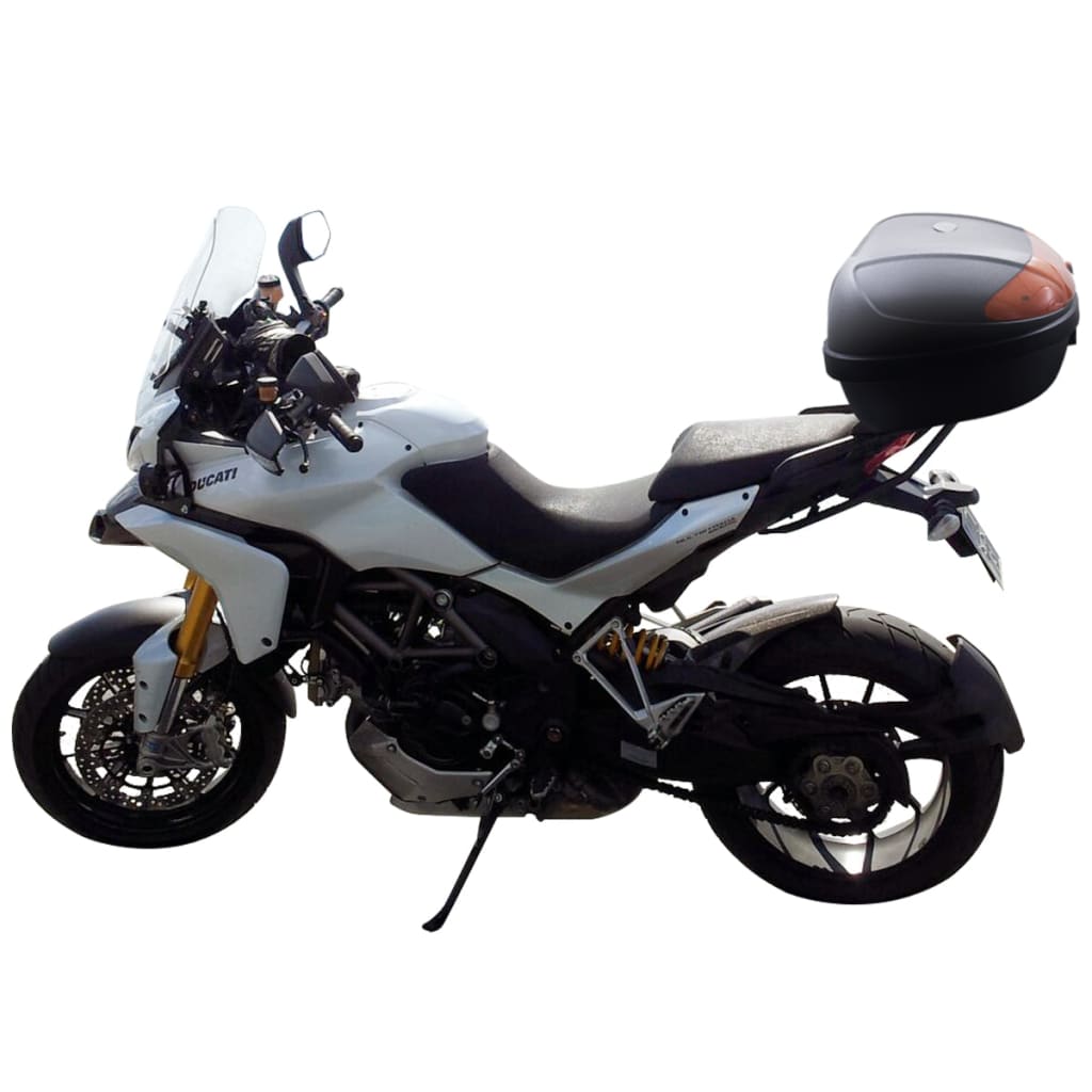 VIDAXL TOP CASE für Motorräder 72 l für 2 Helme