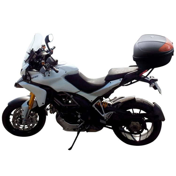 VIDAXL TOP CASE für Motorräder 72 l für 2 Helme