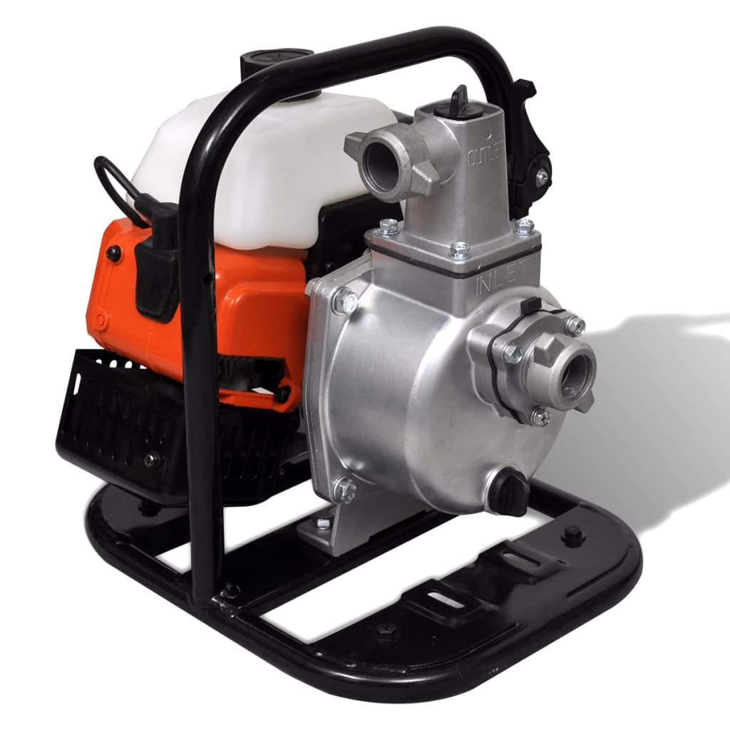 Vidaxl Wasserpumpe Benzin 2-Steuern 1,2 kW 0,95 l