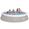 Jilong Pool rund aufblasbar 450x122 cm grau