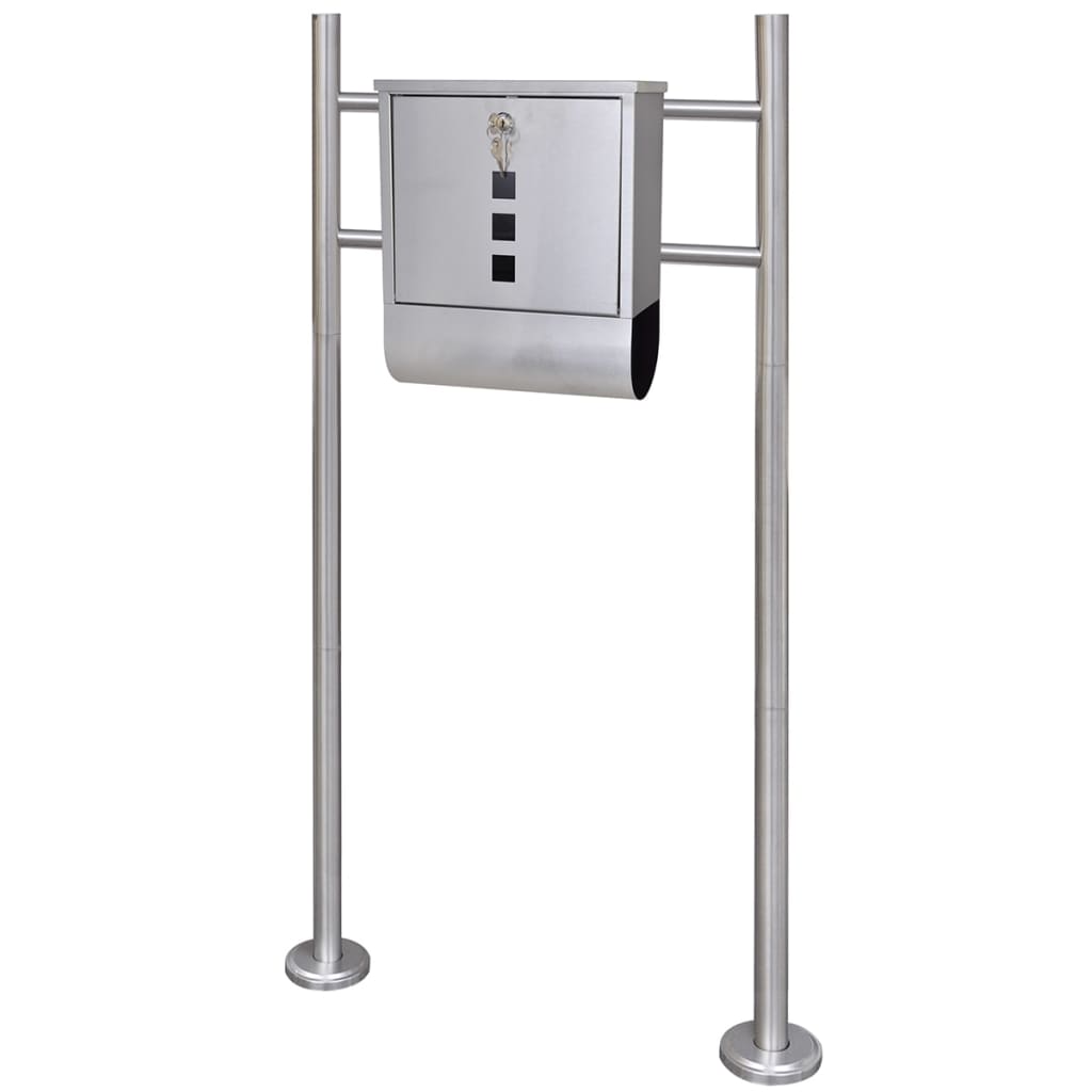 Vidaxl Letterbox auf Edelstahlstandard