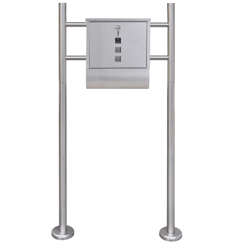 Vidaxl Letterbox auf Edelstahlstandard