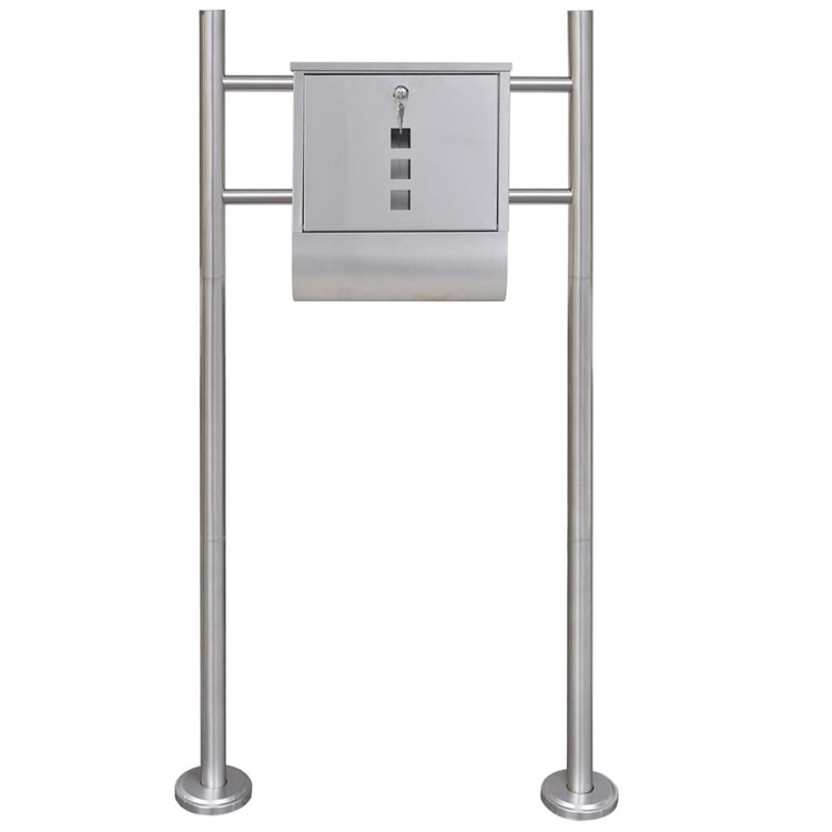 Vidaxl Letterbox auf Edelstahlstandard