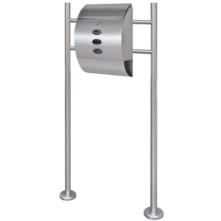 Vidaxl Letterbox auf Edelstahlstandard