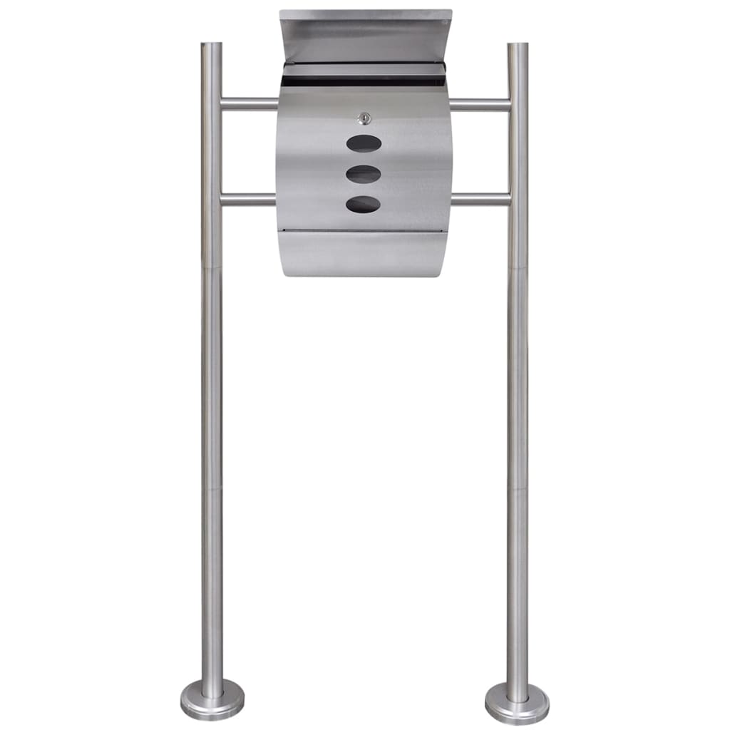 Vidaxl Letterbox auf Edelstahlstandard