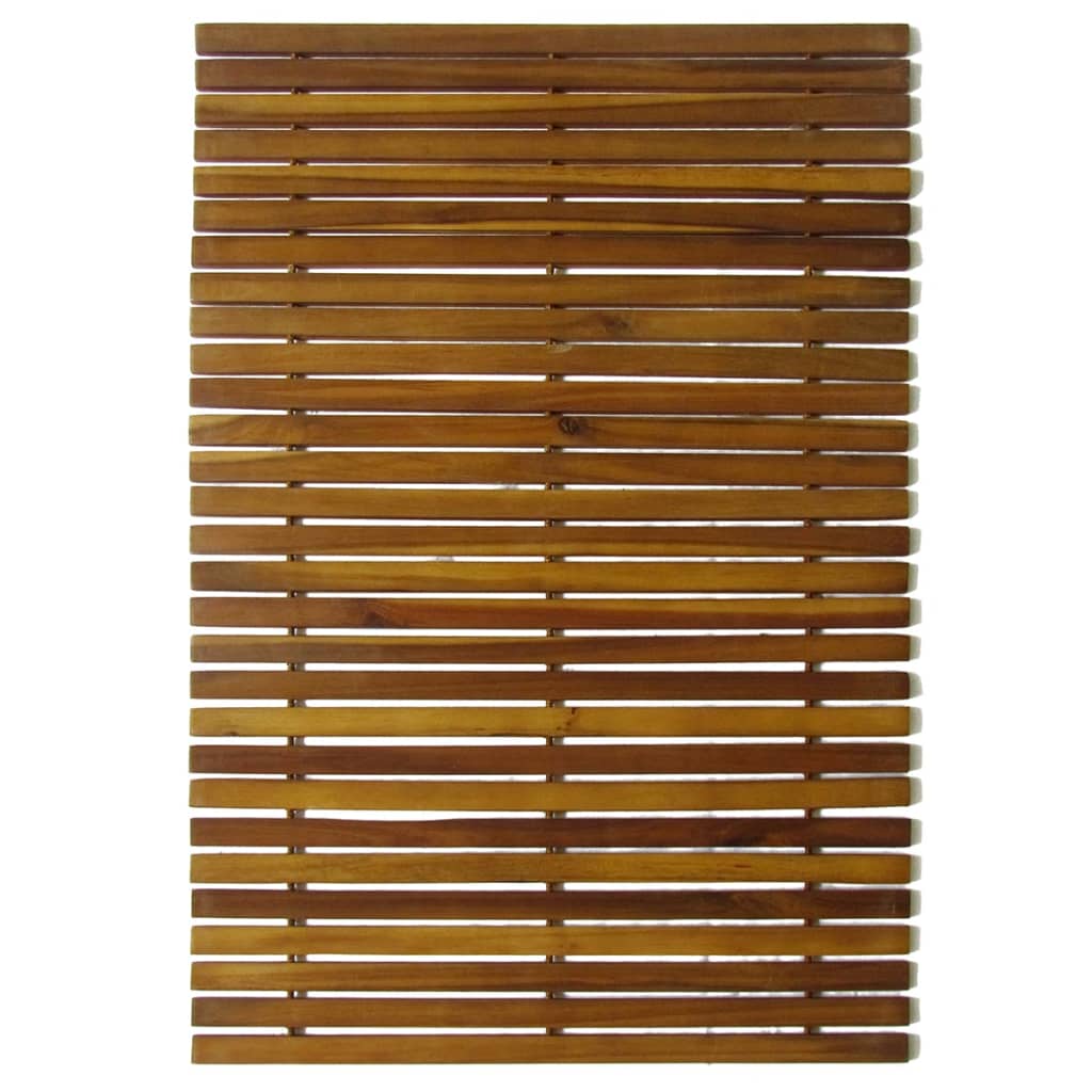 Vidaxl Bademat Acaciahout 80 x 50 cm 2 Teile