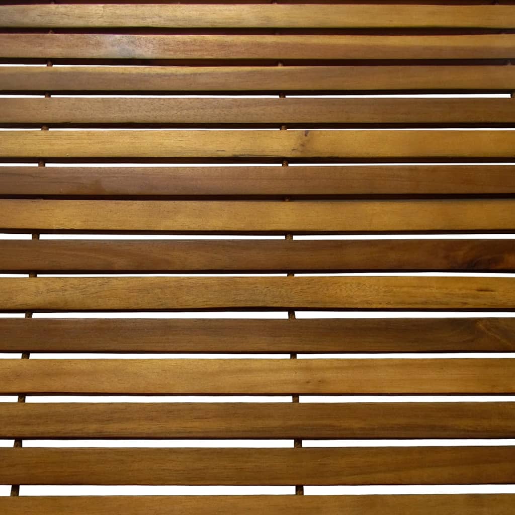 Vidaxl Bademat Acaciahout 80 x 50 cm 3 Teile
