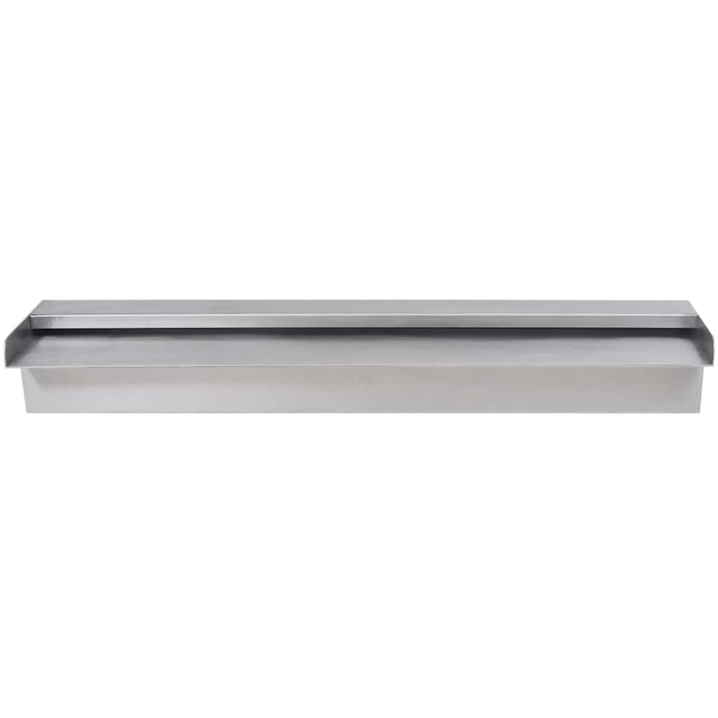 Vidaxl Schwimmbad Wasser Herbst rechteckig 60 cm Edelstahl
