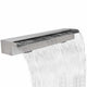 Vidaxl Schwimmbad Wasser Herbst rechteckig 90 cm Edelstahl