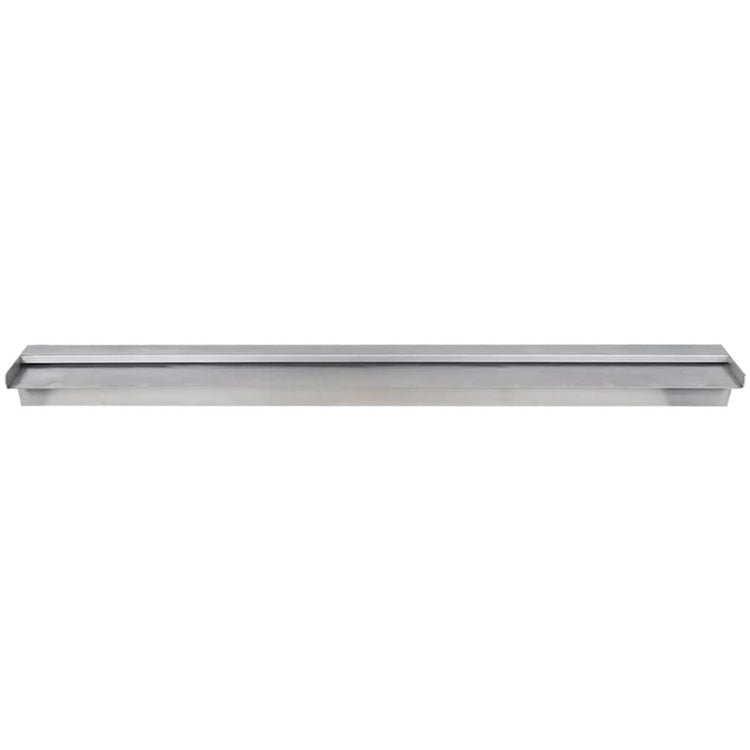 Vidaxl Schwimmbad Wasserfall rechteckig 120 cm Edelstahl