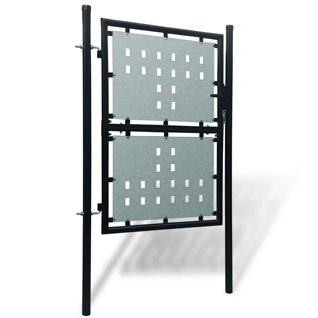 Vidaxl -Port nur 100x225 cm schwarz