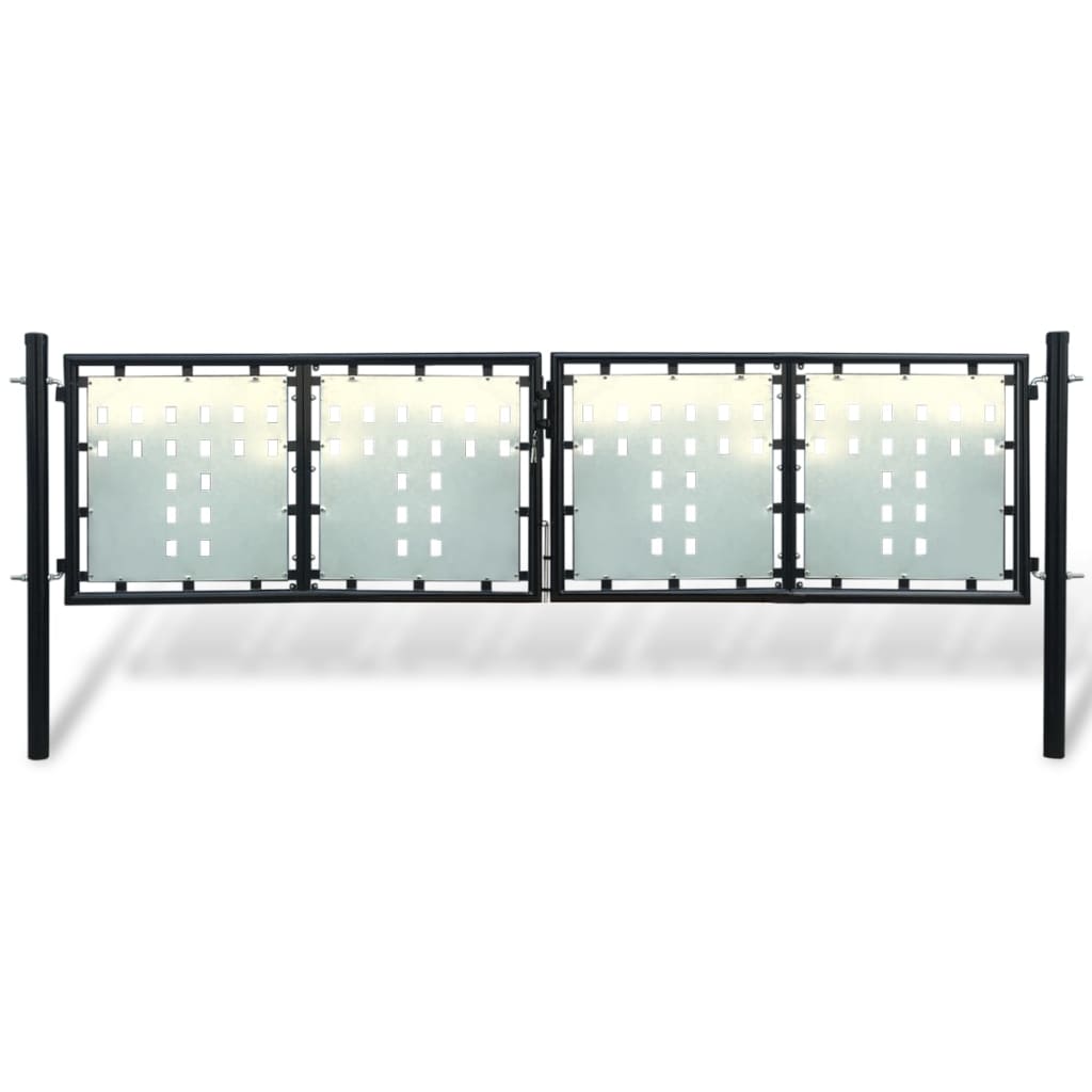 Vidaxl -Port nur 300x125 cm schwarz