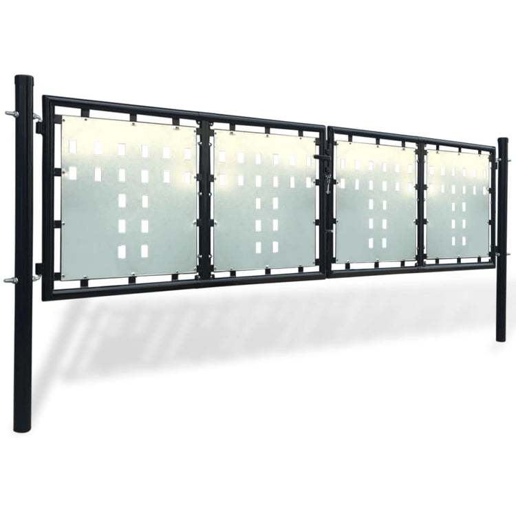 Vidaxl -Port nur 300x125 cm schwarz