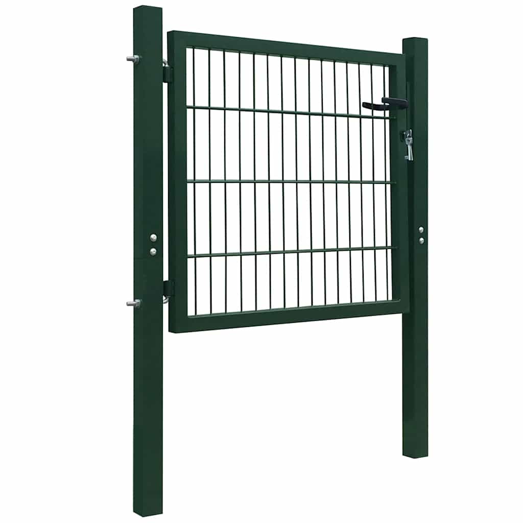 Vidaxl Port Double Rod Bett (Knöchel) 106x130 cm Grün