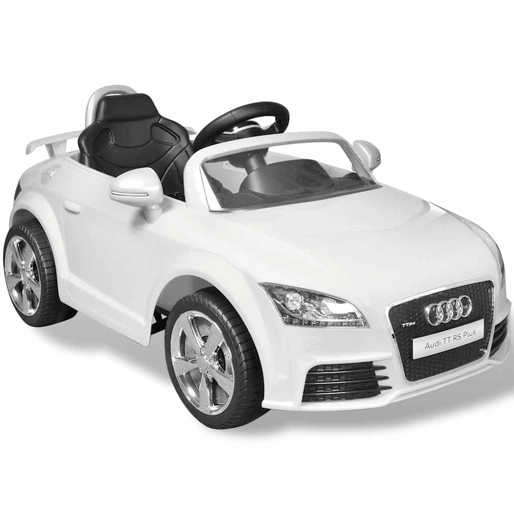 Vidaxl Electric Auto Audi Tt Rs mit Fernbedienung Weiß