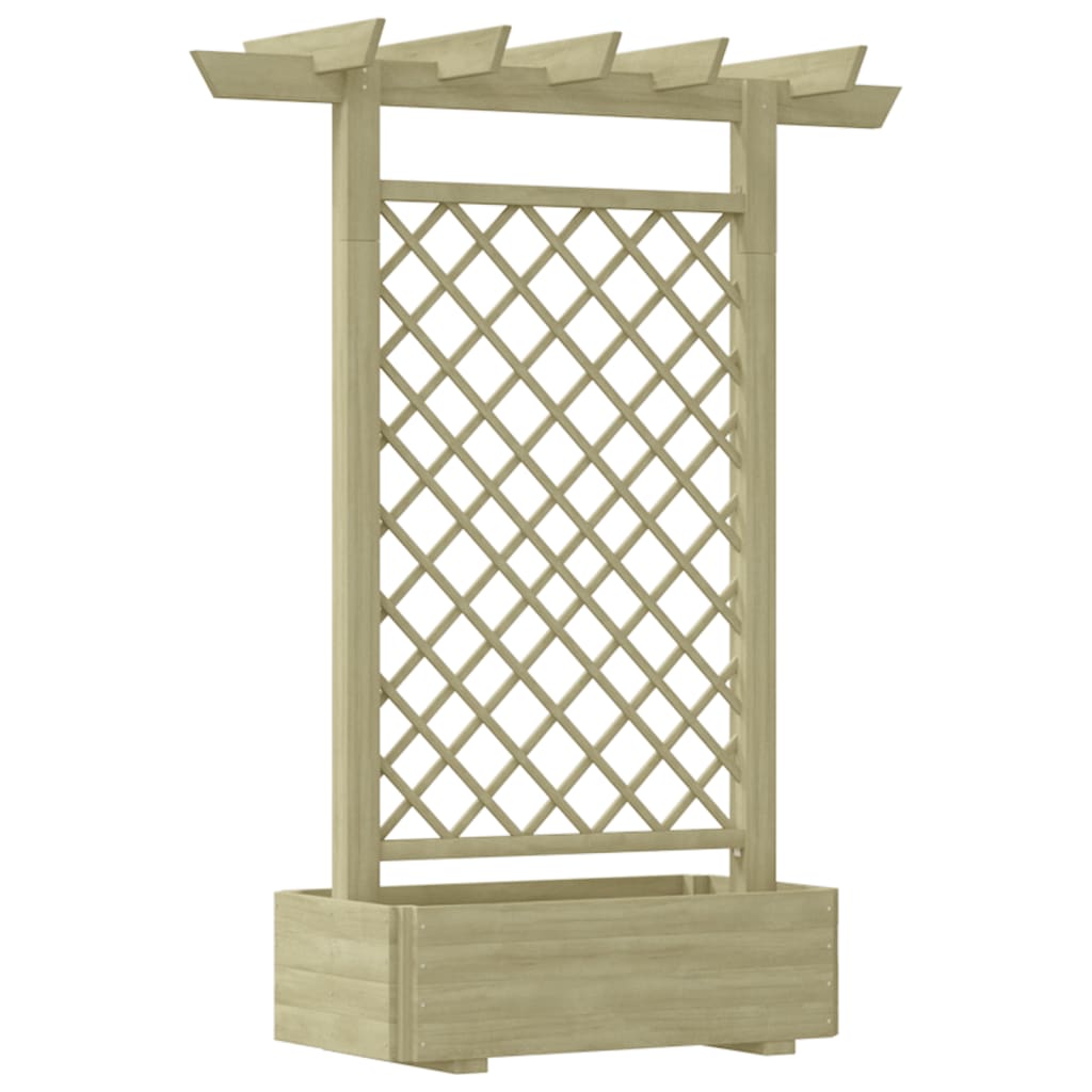 Vidaxl Pergola Planung Bacht 162x56x204 cm Holz