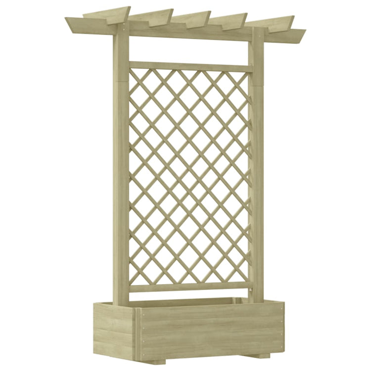 Vidaxl Pergola Planung Bacht 162x56x204 cm Holz