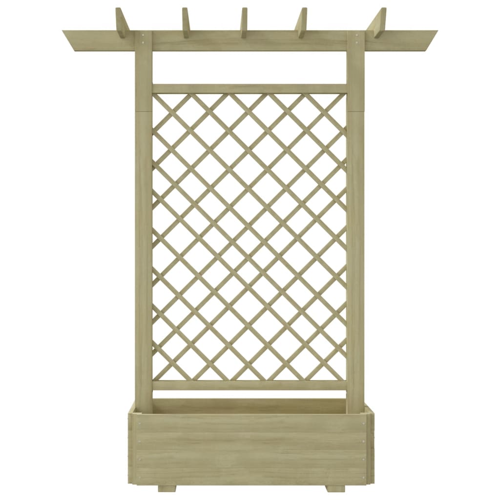 Vidaxl Pergola Planung Bacht 162x56x204 cm Holz