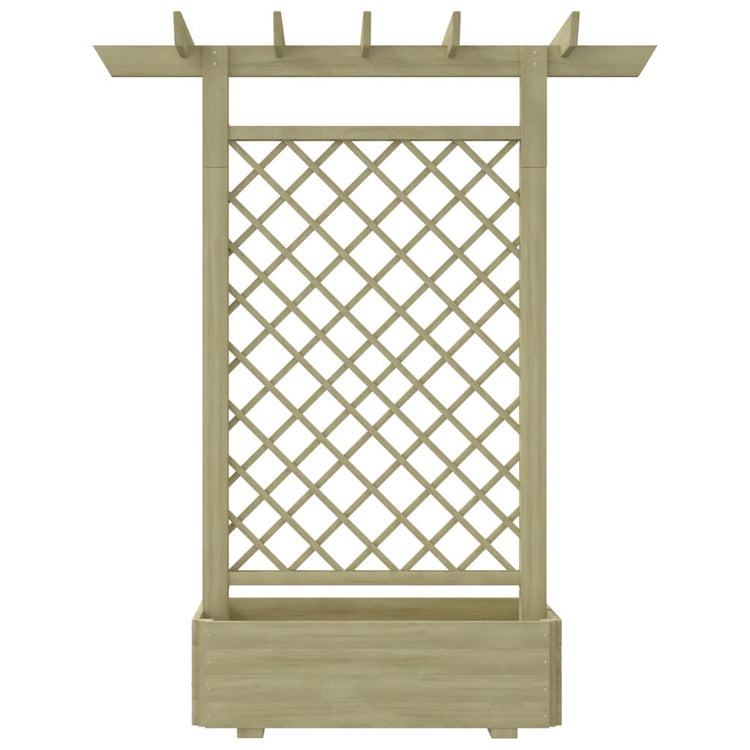 Vidaxl Pergola Planung Bacht 162x56x204 cm Holz