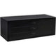 Vidaxl Toolbox mit 3 Schubladen aus Metallschwarz