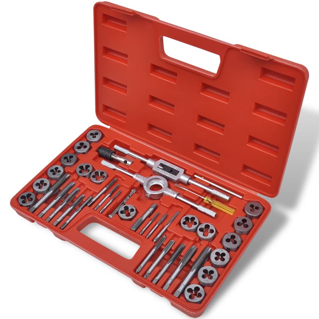Vidaxl Drahtgewindebohrer-Set 40-teilig