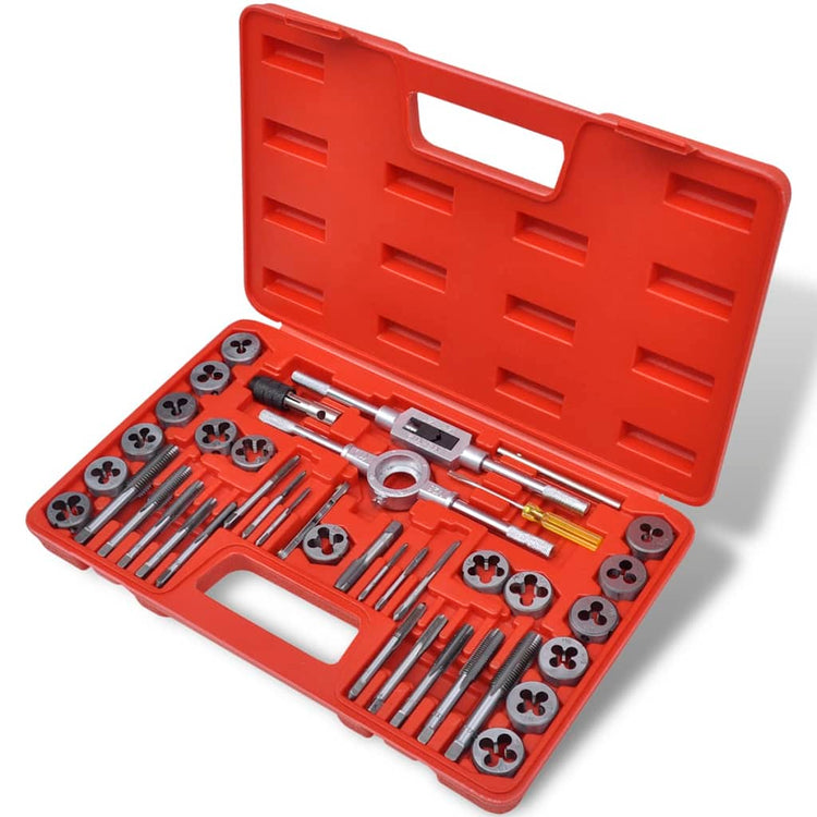 Vidaxl Drahtgewindebohrer-Set 40-teilig