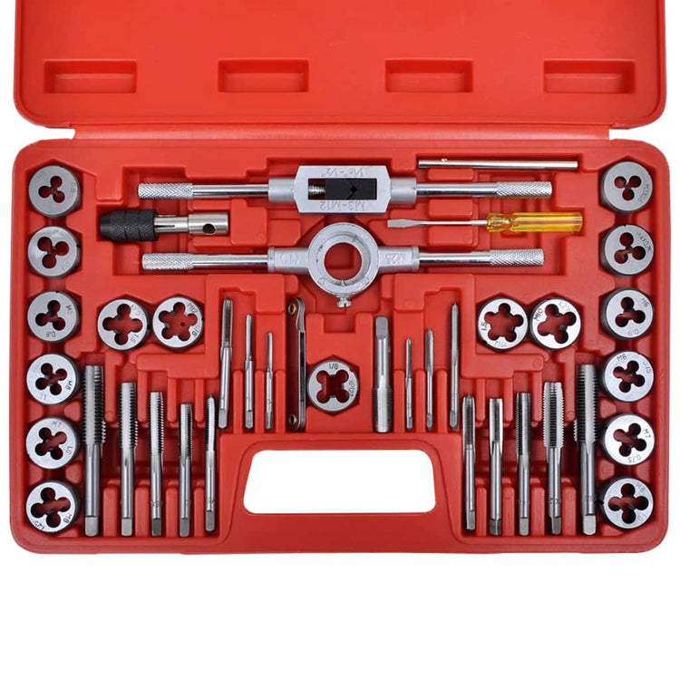 Vidaxl Drahtgewindebohrer-Set 40-teilig