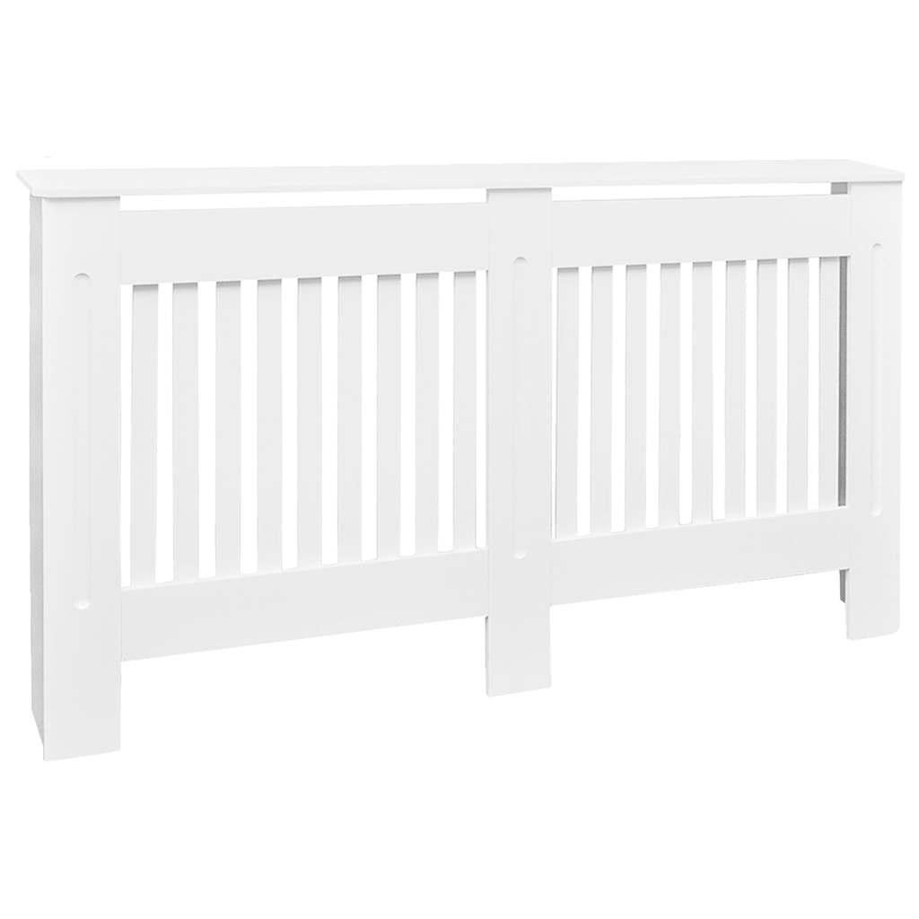 VIDAXL -Strahlungskonstruktion 152 cm MDF Weiß