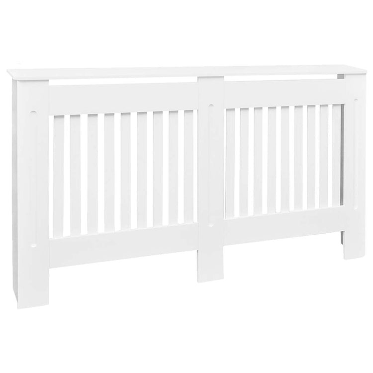 VIDAXL -Strahlungskonstruktion 152 cm MDF Weiß
