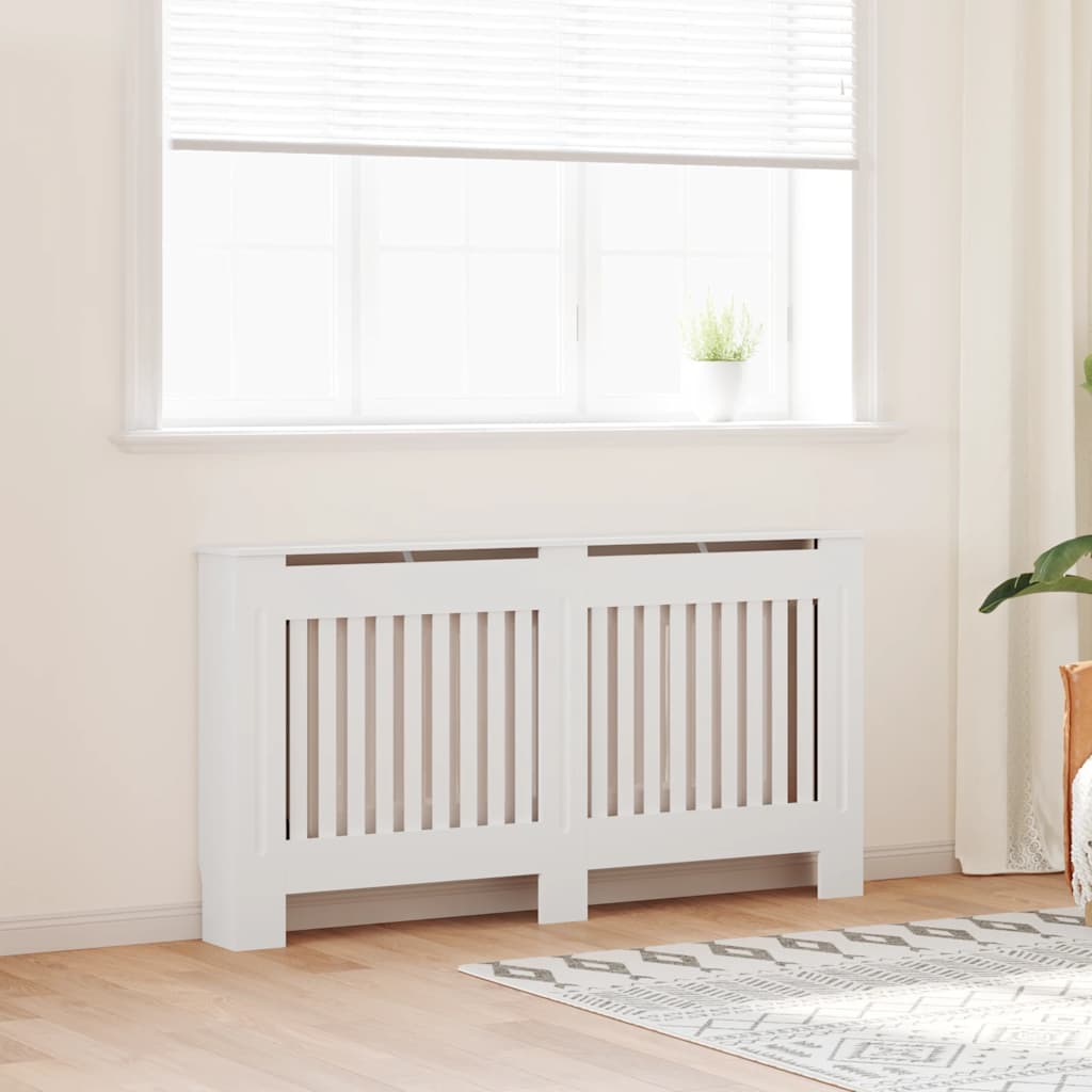 VIDAXL -Strahlungskonstruktion 152 cm MDF Weiß